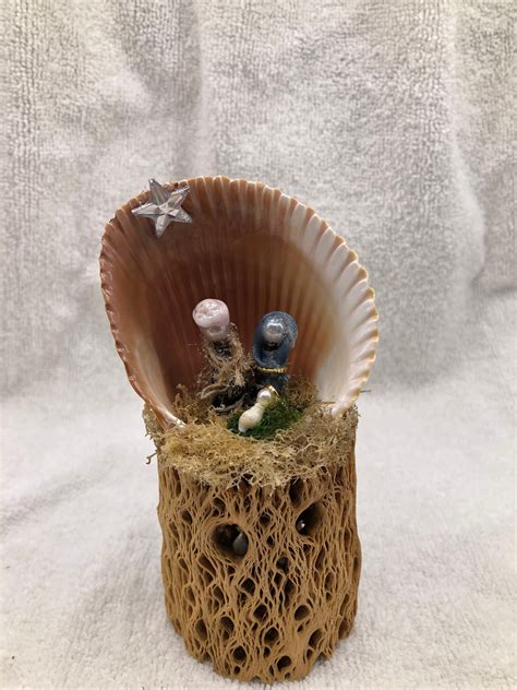 Seashell Nativity Beautiful Etsy