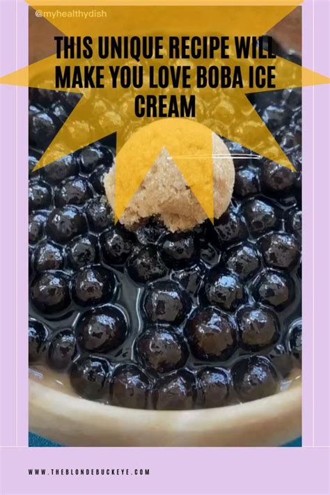 Easy Brown Sugar Boba Ice Cream Recipe [BOBA POPSICLE] [Video] | Recipe ...