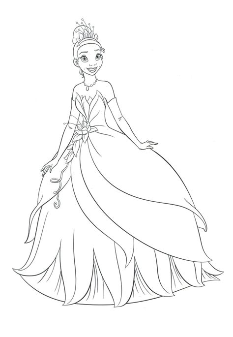 Pin By Carly Marie On Princess And The Frog Disney Coloring Pages