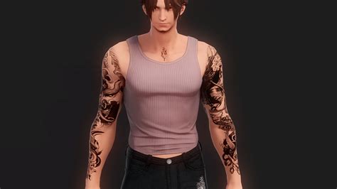 Update More Than Sims Male Tattoos Best In Coedo Vn