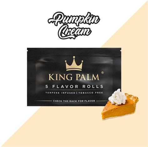 5 Mini Rolls Pumpkin Cream KingPalm