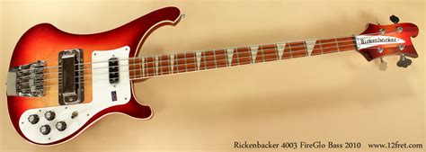 2010 Fireglo Rickenbacker 4003 Bass