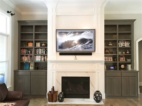 Custom Fireplace Built Ins Woodmaster Custom Cabinets