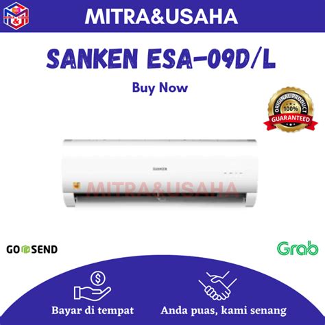 AC Split SANKEN ESA 09D L INDOOR OUTDOOR UNIT ONLY Khusus Cikarang