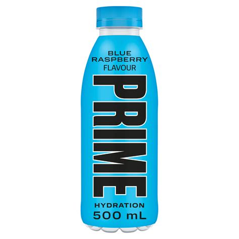 Prime Hydration Blue Raspberry 500ml Sports And Energy Drinks Iceland Foods