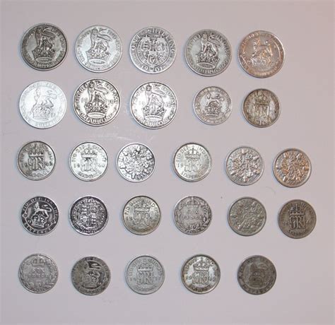 Great Britain Shillingsixpence Collection 1887 1946 Catawiki