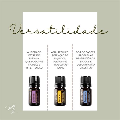 Kit Apresentação dōTERRA Óleos essenciais doterra Oleos essencias