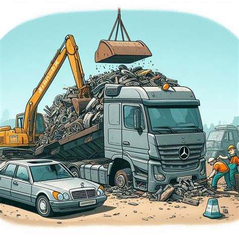 Mercedes Benz Scrap Yard