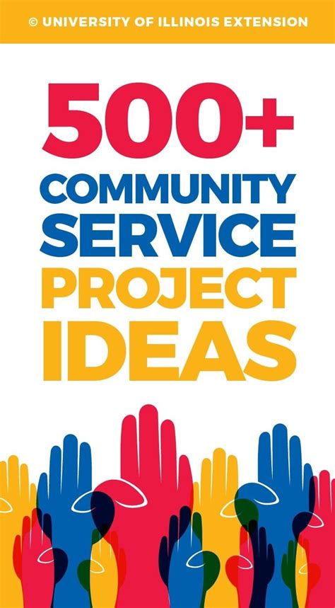 10 Fabulous Ideas For Community Service Projects 2024