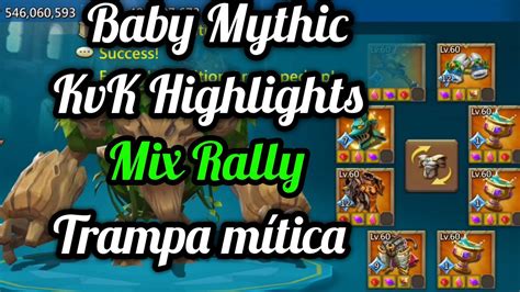 Lords Mobile Mythic Trap KvK Highlights Mix Rally Baby Mythic