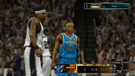 Nba 2k13 My Career Playoffs Qfg4 Eric Gordons 54 Point Performance