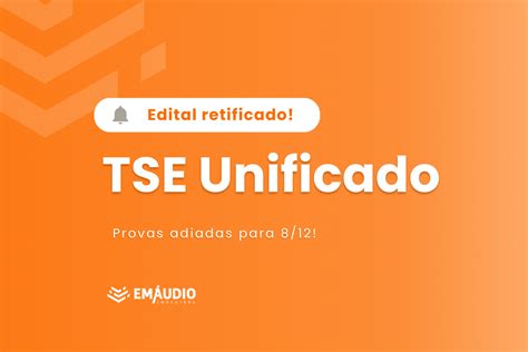 Aten O Concurso Tse Unificado Tem Provas Adiadas Para De Dezembro