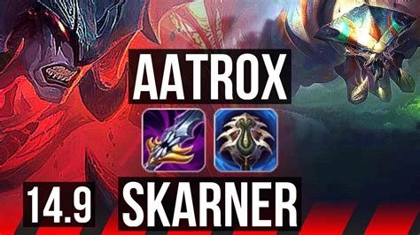 Aatrox Vs Skarner Top 1300 Games 1139 Legendary Euw Diamond