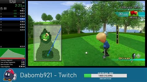 Wii Sports Golf Give Up Nd Place And Off Wr Youtube