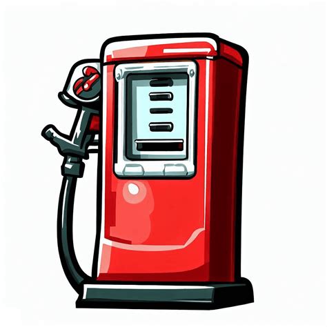 Gas Pump Transparent Clipart Clipartworld