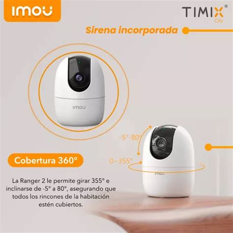 C Mara De Seguridad Imou Ranger Wifi Ip K Mp Con Sirena En Venta En