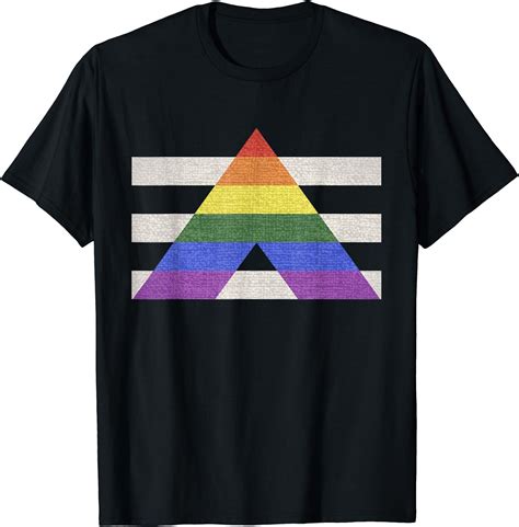 Lgbtq Ally Flag T Shirt LGBT Gay Pride Ally Flag LGBT Ally Designed Sold By Jay Planetary