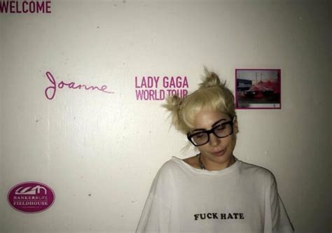 Lady Gaga FUCK HATE Shirt PYGear