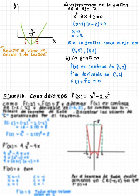 SOLUTION: Teorema de rolle pag 2 - Studypool