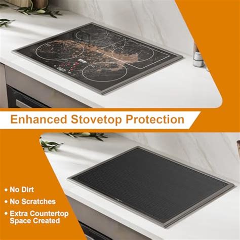 Stove Top Covers For Electric Stove TUOCON 28 X 20 Silicone Stove