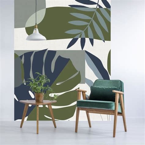 Monstera Deliciosa Papier Peint Adh Sif Panoramique L X H Cm