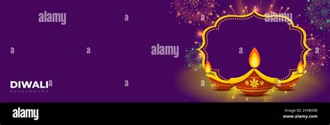 Vector Illustration Of Happy Diwali Decorative Background Template