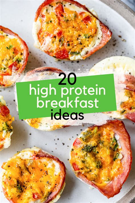 Amazing High Protein Breakfast Recipes