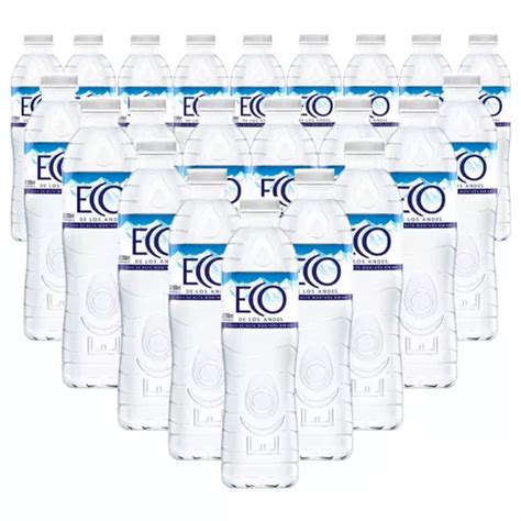 Agua Mineral Eco De Los Andes Sin Gas Natural Pack X24