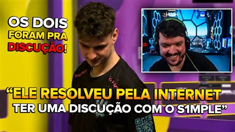 GAULES FALA SOBRE BRIGA ENTRE S1MPLE E WORO2K APÓS MONTE ELIMINAR A