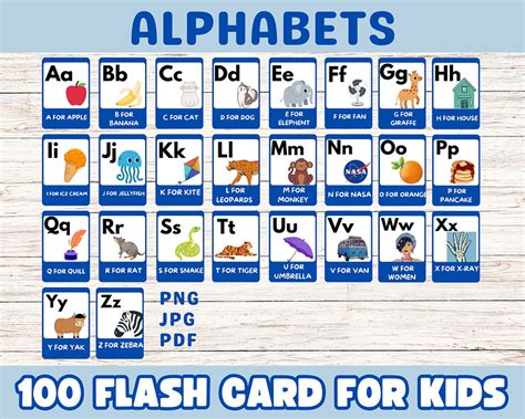 alphabets flashcards for preschool kids by KDPPRINTABLEBYELSA on Dribbble