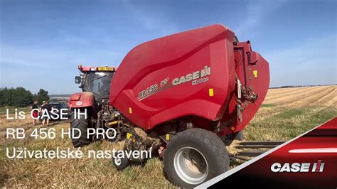 Lis Case Ih Rb Hd Pro U Ivatelsk Nastaven Youtube