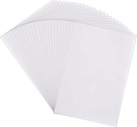 LYLIDIA 250 Hojas Papel De Calco Transparente Blanco A4 Papel De