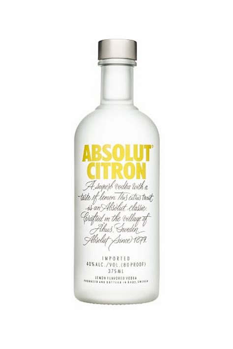 Absolut Citron Vodka Drinx Market