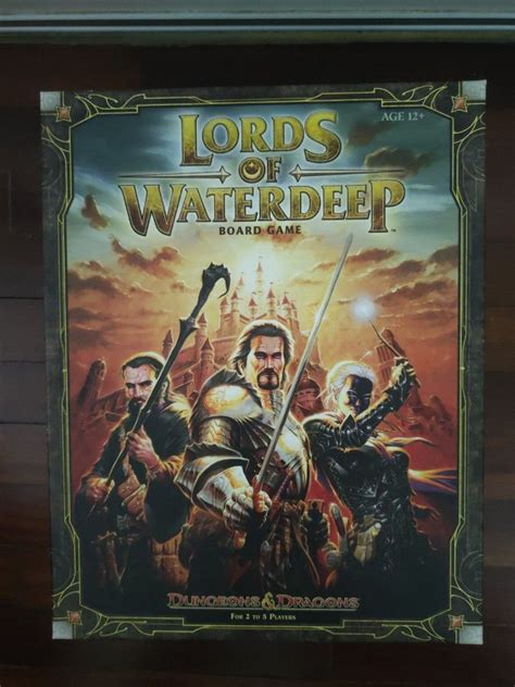 Lords of Waterdeep, Hobbies & Toys, Toys & Games on Carousell