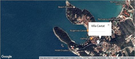 Cavtat Map