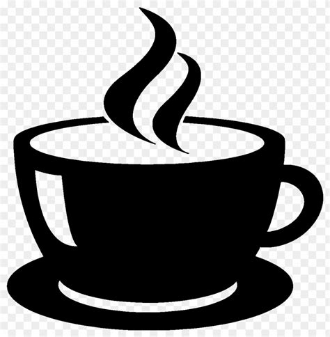 Coffee Png Coffee Tea Cups Free Coffee Silhouette Clip Art Black