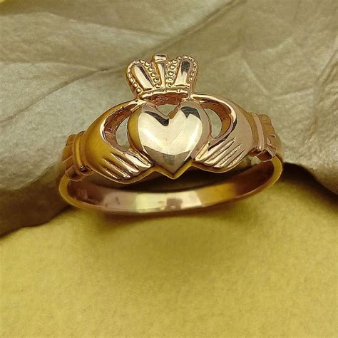 Claddagh Ring. Ladies Irish Claddagh Ring. Crafted in Ireland ...