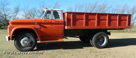 1966 Chevrolet C60 Grain Truck In Great Bend Ks Item Db1193 Sold Purple Wave