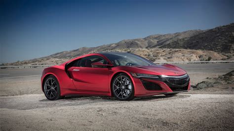 Acura Nsx Red Wallpaper Hd Car Wallpapers Id