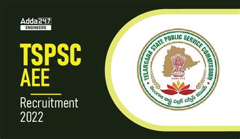 TSPSC AEE Recruitment 2022 Notification Out For 1540 Vacancies