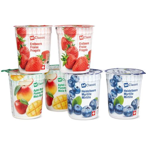 M Classic Joghurt Assortiert Migros