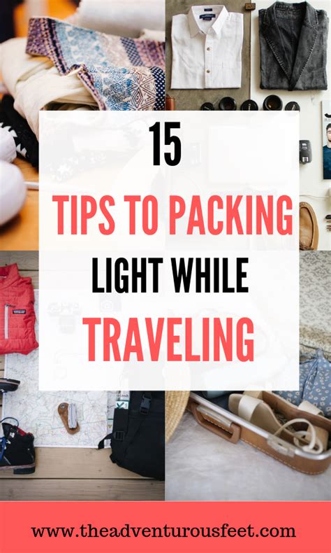 Best Tips To Packing Light How To Travel Light The Adventurous