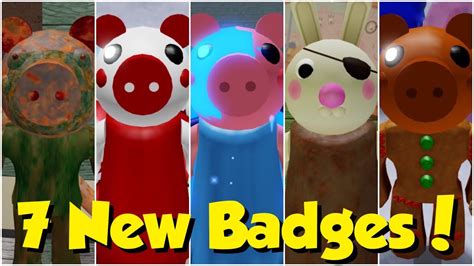 How To Get New Badges Morphs In Piggy Rp Survivors Roblox Youtube