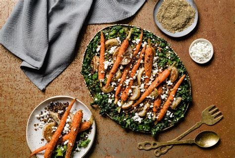 Indian Spiced Roasted Vegetables And Lentils