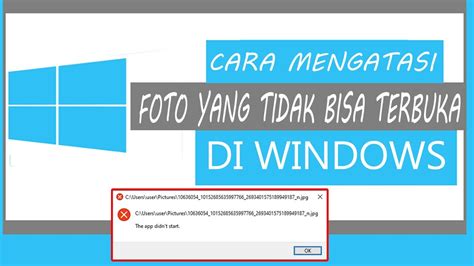 Info Top Cara Mengatasi Tidak Bisa Membuka Foto Di Notebook