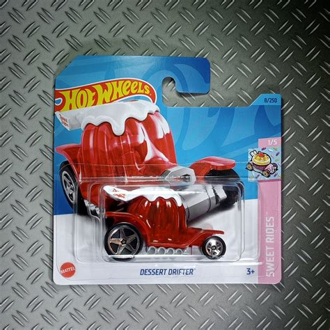 Hot Wheels Dessert Drifter Rare Collectible Model Scale Four Wheeled Gift Idea With Free