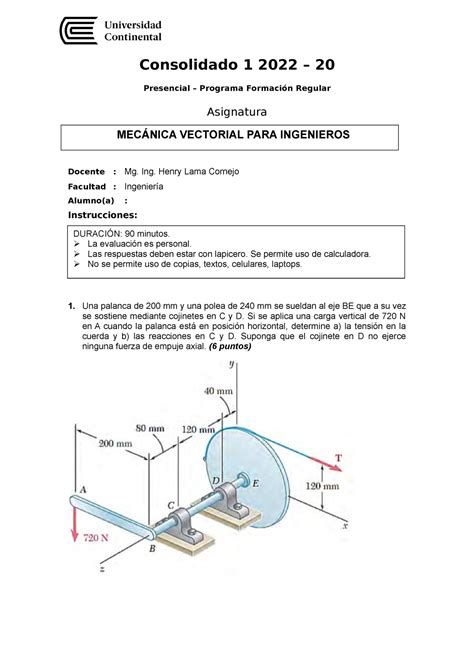 Solucionario Consolidado Mecanica Vectorial Para Ingenieros Prueba De