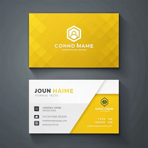 Two Business Cards With A Yellow Background And A Logo For Zigzac