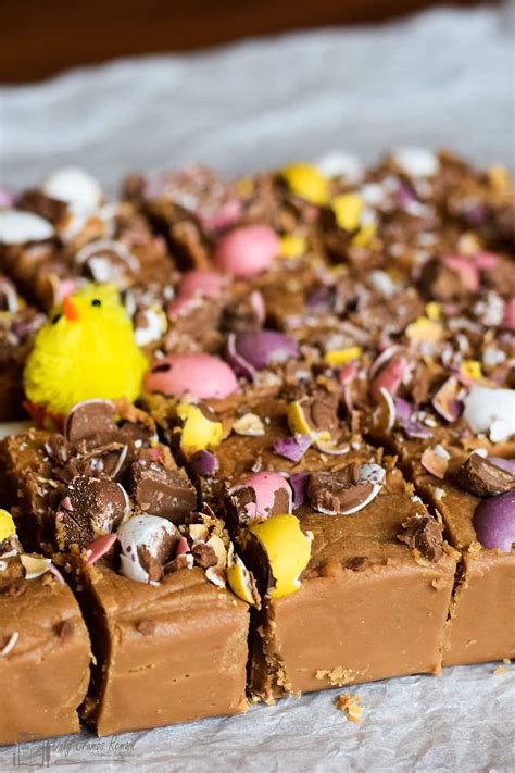 Double Chocolate Fudge With Mini Eggs Only Crumbs Remain