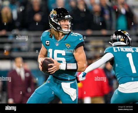 Jacksonville Fl Usa 7th Jan 2023 Jacksonville Jaguars Quarterback